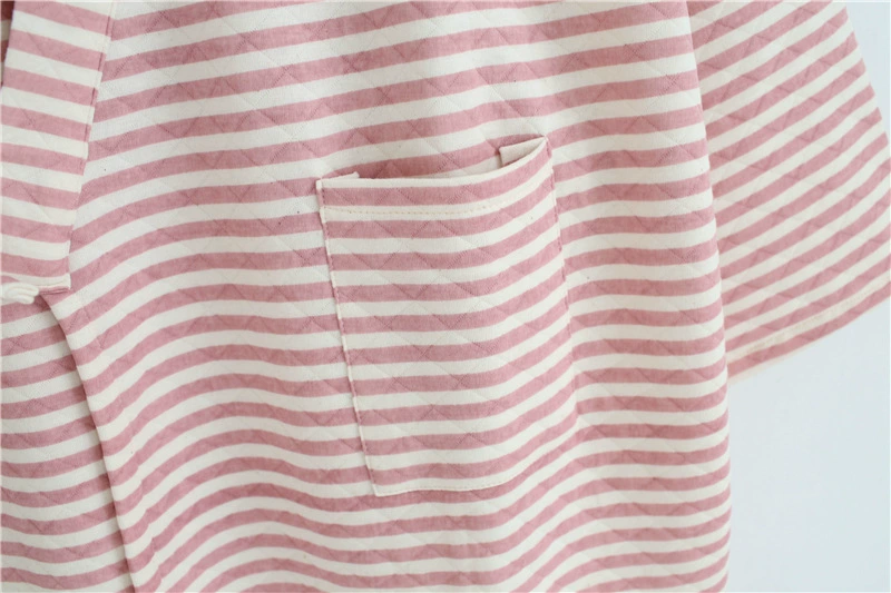 Demi-season warm cotton bathrobe for beloved, pijama