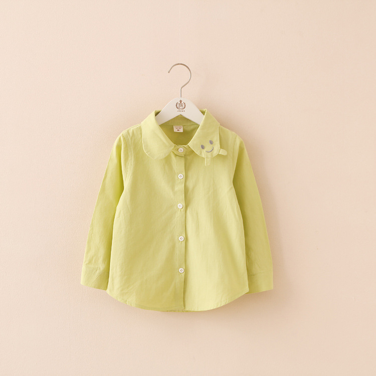 Chemise fille à manche longue - Ref 2085019 Image 8