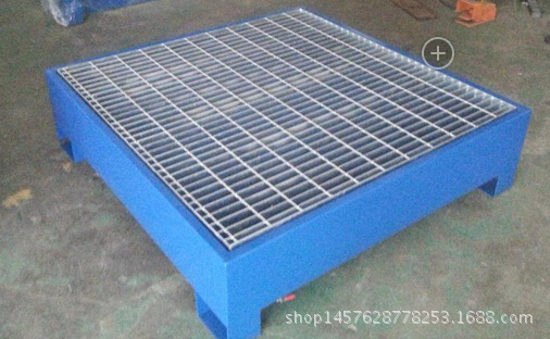 怀化钢制油桶防漏托盘|油桶控溢盘|钢制防盛漏托盘|可定制-厂厂