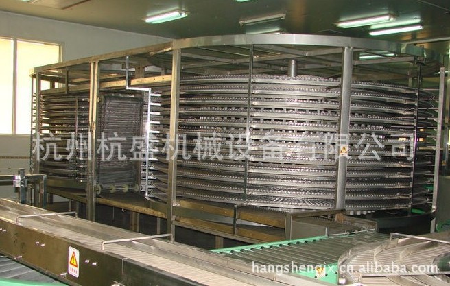 粉丝扇贝双螺旋冻结速冻机