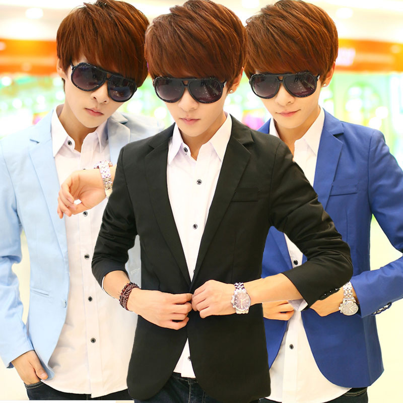 外贸ebay速卖通小西装韩版修身外套工装演出服班服伴郎服表演结婚|ms