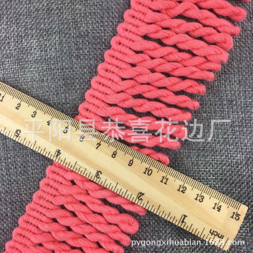 6CM全棉流苏排须