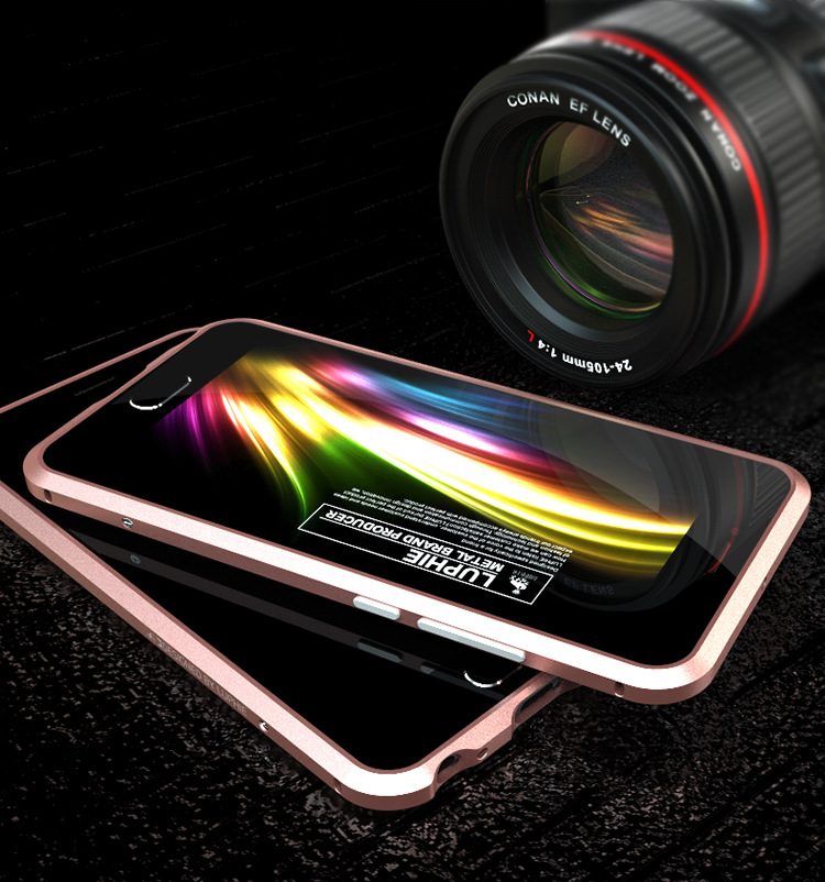 Luphie Blade Sword Slim Light Aluminum Bumper Metal Shell Case for MEIZU MX6