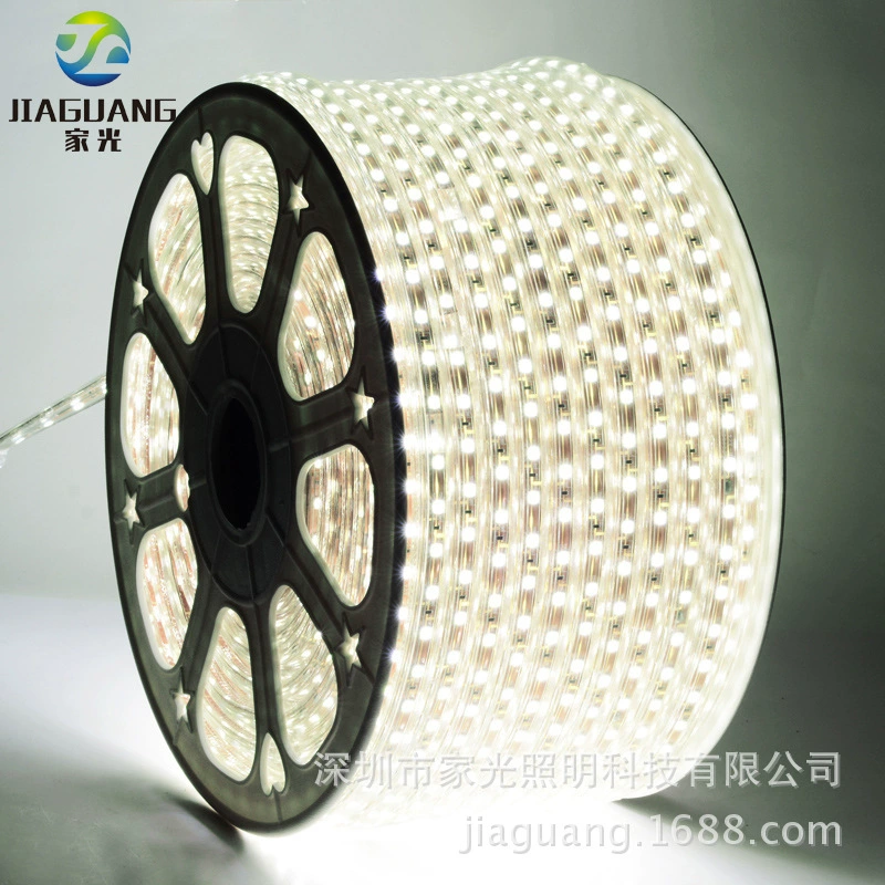 LED дорожная световая лента, суперяркая потолочная лампа для гостиной, 220В, три цвета