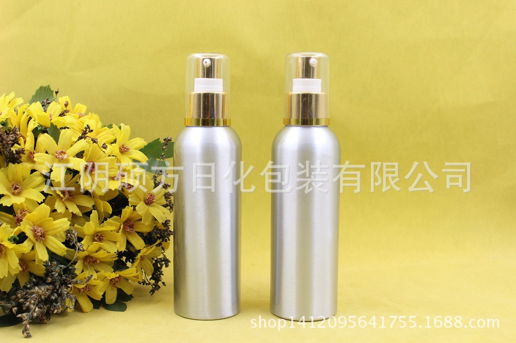供应150ml铝罐 45*143mm 精油铝瓶 金属瓶 电化铝喷头