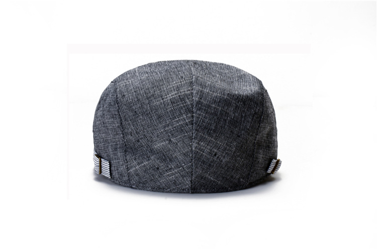 Verstellbare karierte Ivy Newsboy-Baskenmütze für Damen, Jugend, Mädchen, flache Kappe, Gatsby Cabbie, Golfmütze, modisches Accessoire – Detail 7