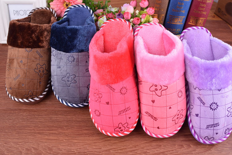 Pantoufles enfants en coton pour hiver - semelle autre - Ref 1027210 Image 34