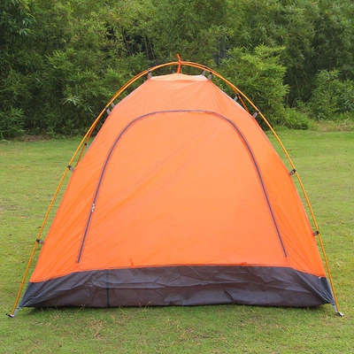 Factory Direct outdoor supplies tent climbing tent fishing tent double tent Outdoor (Çadırlar) - orange-double