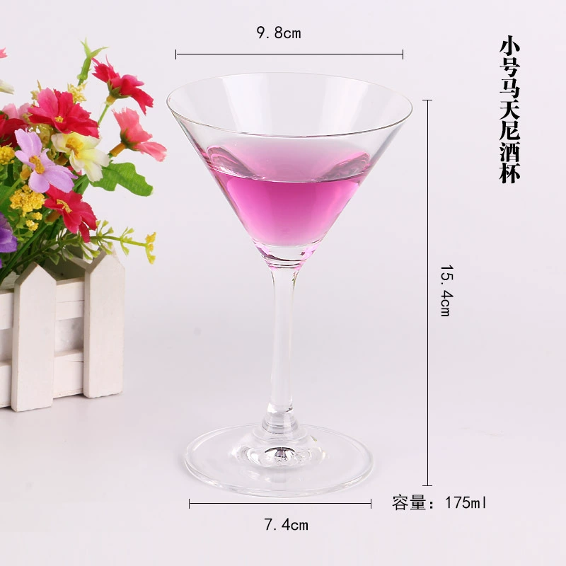 Factory wholesale crystal cocktail glass Margaret tall wine glass can wholesale Malaysiah cup
