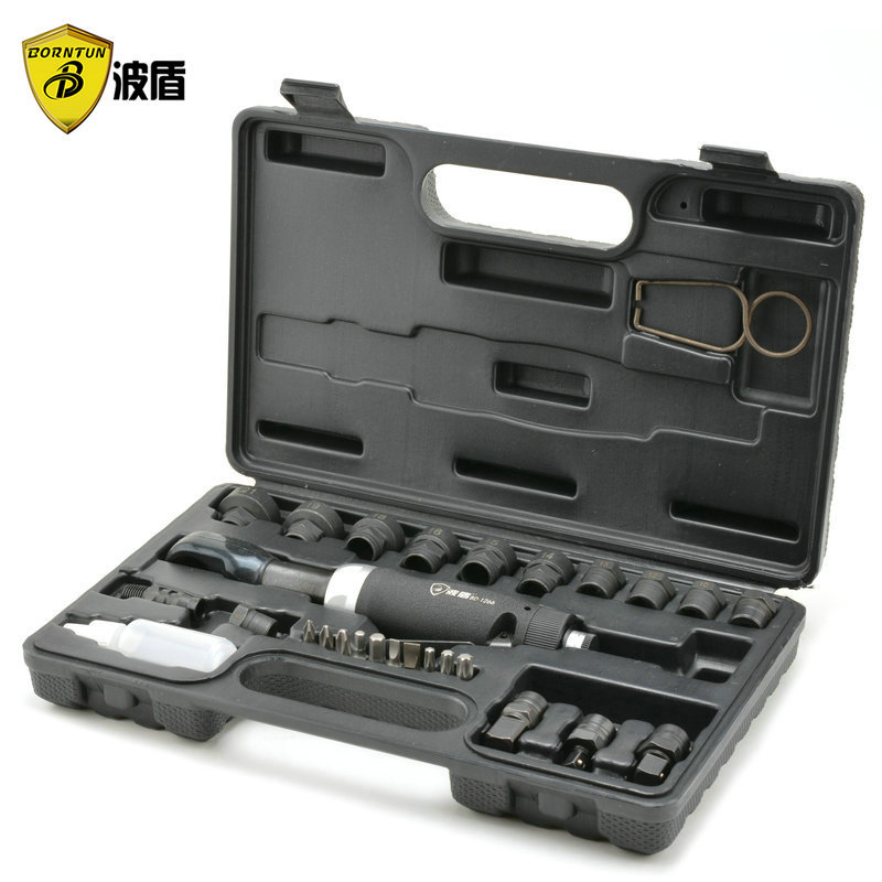 波盾 穿孔式气动棘轮扳手组套 气动套筒扳手 角向气动扳手BD-1266