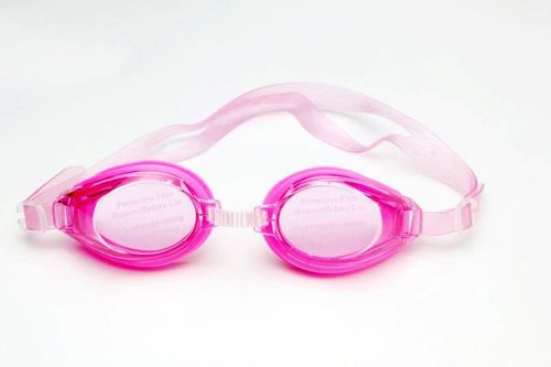 Hurun manufacturer mixed bag swimming goggles for men and women, wholesale waterproof and anti-fog swimming goggles, wholesale multi-color flat swimming goggles