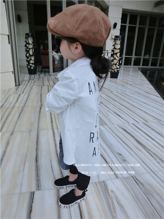 Chemise fille à manche longue - Ref 2085206 Image 8