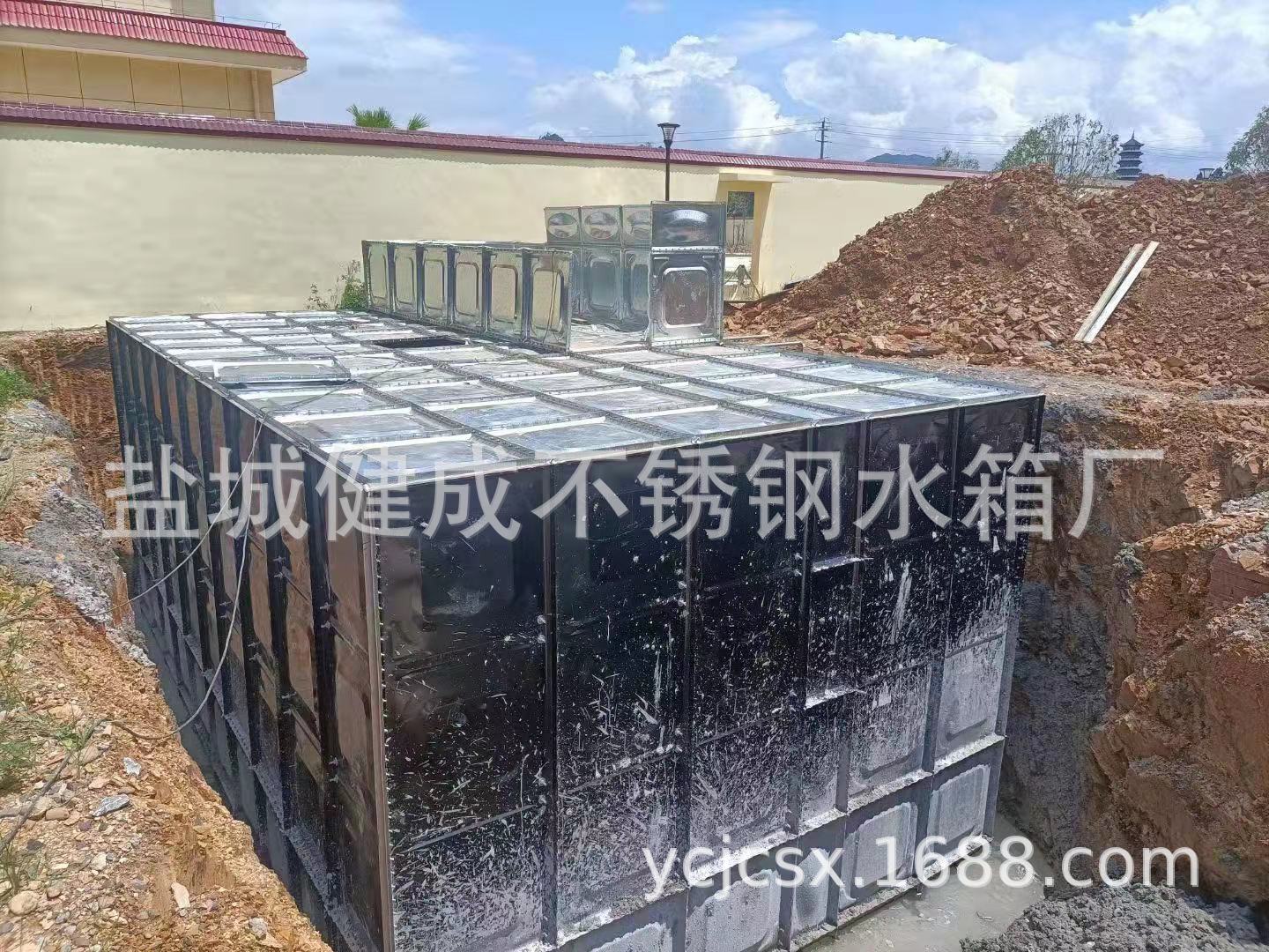 供应江苏装配式BDF地埋大模块SW不锈钢消防水箱价格