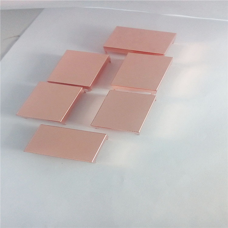 铝合金电镀玫瑰金 五金电镀加工厂镀金  金属电镀加工厂镀玫瑰金