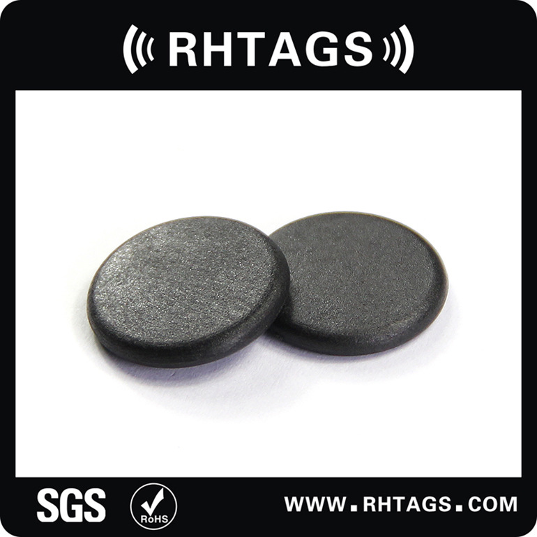 RFID洗衣标签、PPS耐高温洗衣标签、直径24MM UHF H3芯片