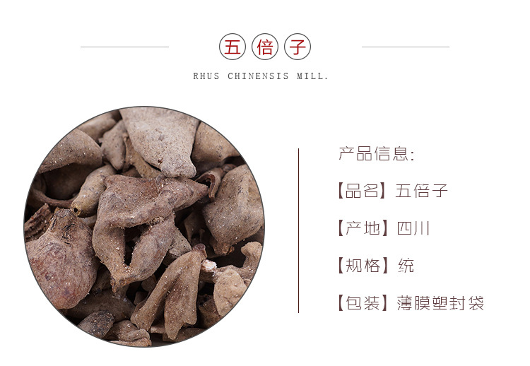 Wu Bei Zi Chinese Gallnuts 500g Dried Galla Chinensis Whole Form Traditional Herb for Culinary and Decoction Use overview