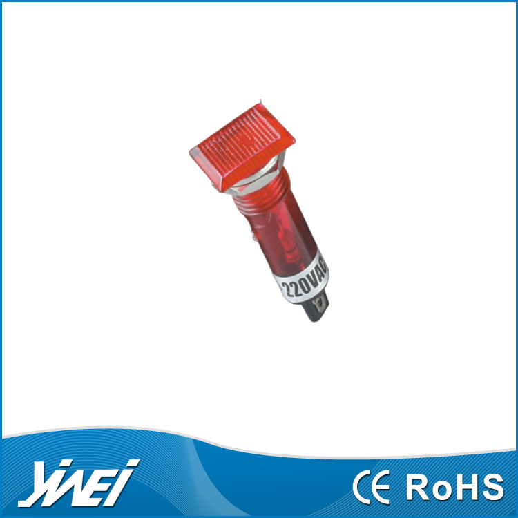 红色安装孔直径10mm信号灯 YW5-204