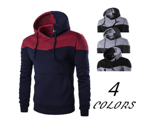 Simple man selling men fashion color Sweater Hoodie