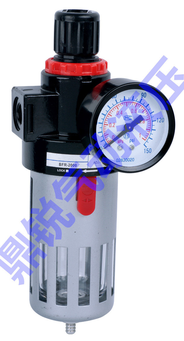 供铁护罩 铜滤芯 铜压力表 锐鼎两联件BFC4000 AFC2000 BFC3000