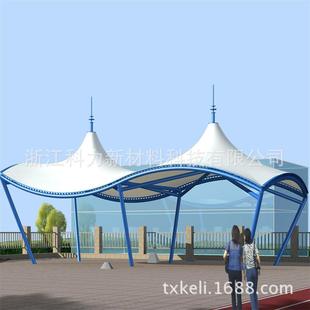 Teflon PTFE parking shed membrane awning membrane PTFE building membrane material permanent membrane material ceiling membrane