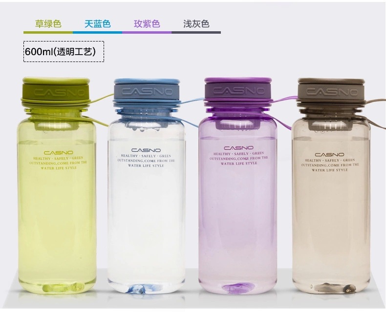 卡西诺1118磨砂水杯学生运动水壶瓶带盖水杯子创意定制LOGO太空杯7