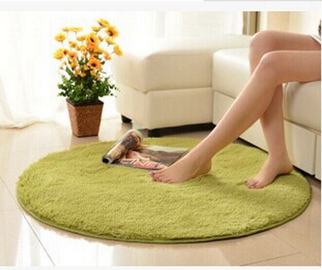 丝毛地毯,圆形地毯,地垫圆形,卧室地毯,地垫