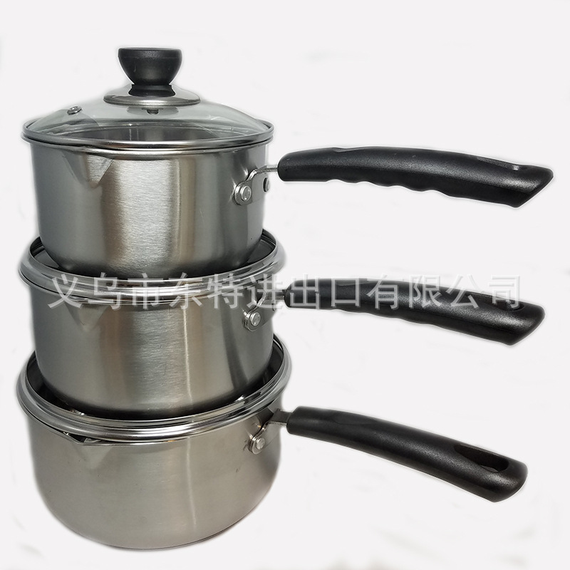 Stainless steel spout, thickened milk pot, mini pot for cooking noodles, non-stick hot milk pot, induction cooker, gas universal detail image 2