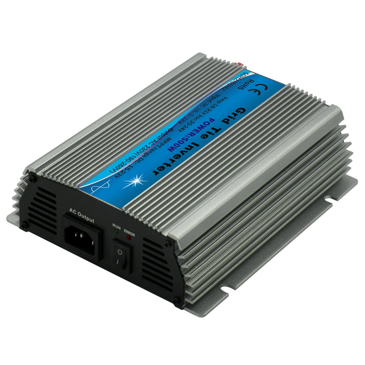 500W солнечный микроинвертор с подключением к источнику тока 10.5-28V 18V до 220V микроинвертор