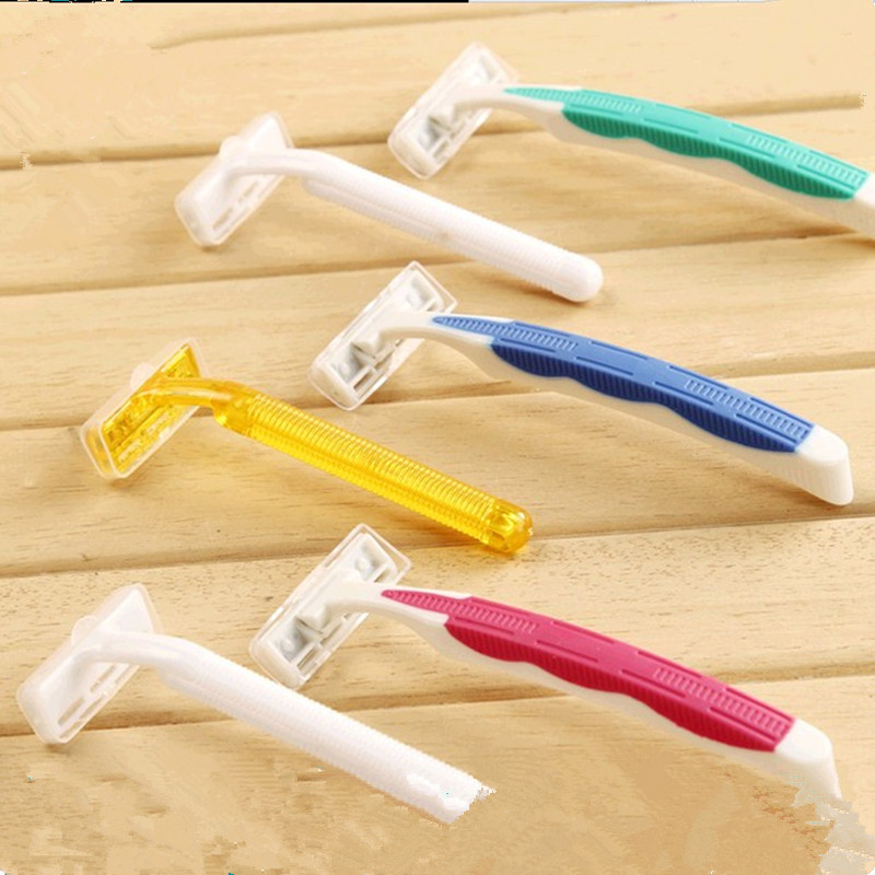 厂家直销批发便携式单支耙型腋毛刀 女士手动脱毛刮毛除毛剃毛刀