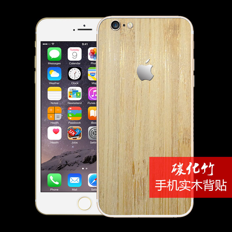 iphone6木皮貼-069