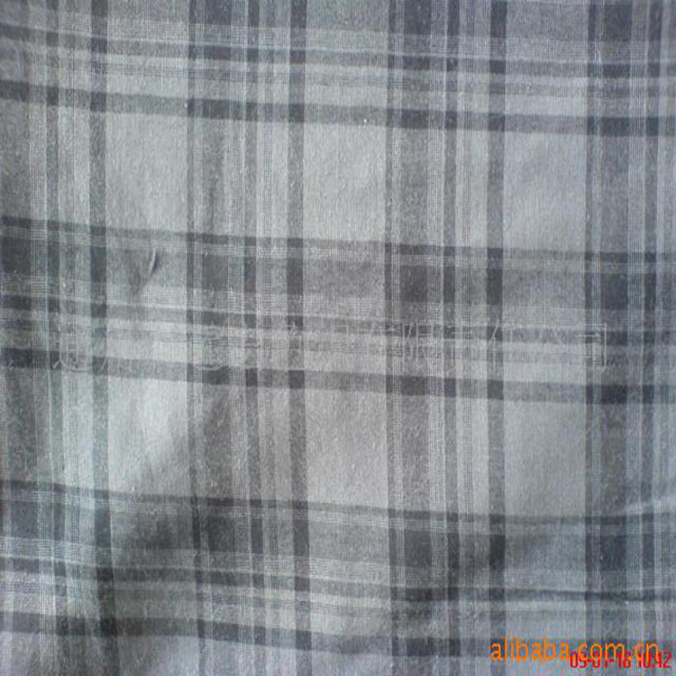 厂家批发 供应优质色织布府绸  时装色织布 服装用料