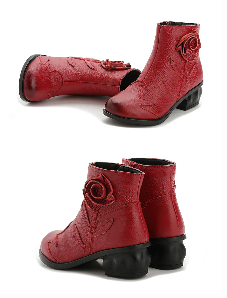 Bottes femme MELINDA en En cuir - Ref 3354252 Image 86