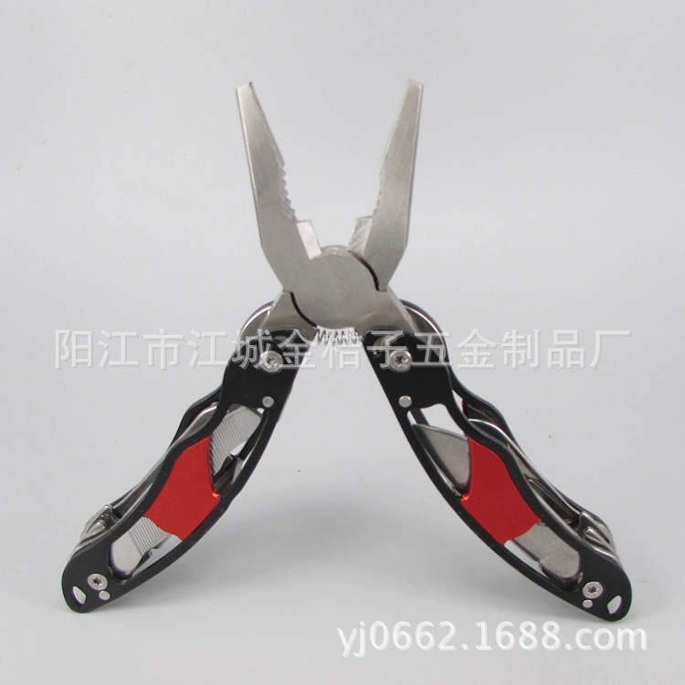 户外手动工具 万用工具钳 幻彩蝴蝶多功能不锈钢折叠 全配钳子