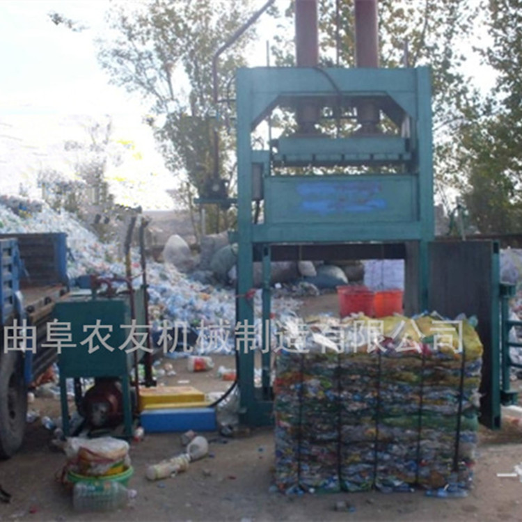 废铁丝液压打包机,废铁屑压缩打包机