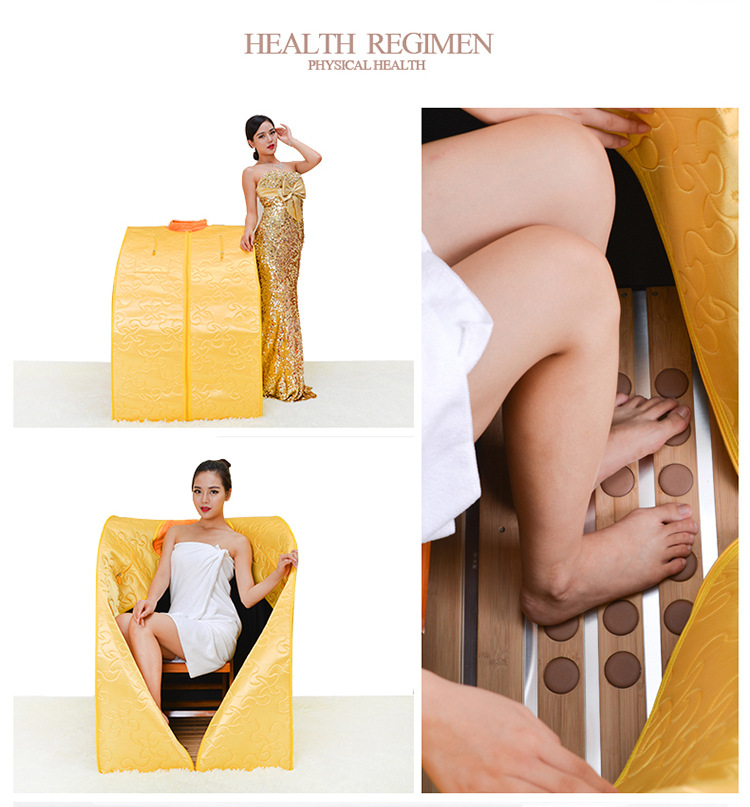 Jingmeile far-infrared sauna bath box, home sauna room, sweat sauna box, negative ion sweat sauna room detail image 5