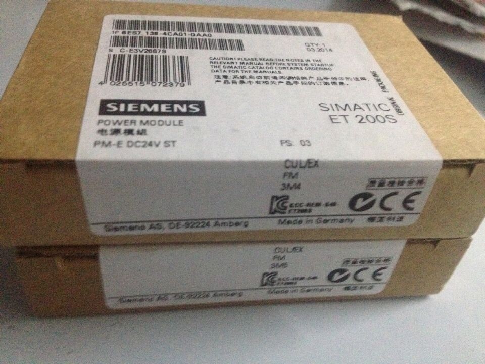 原装西门子ET200S, PM-E电源模块6ES7138-4CA01-0AA0 PM-E DC 24V