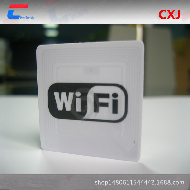 13.56MHZ射频卡 NFC大容量NTAG 216芯片智能海报NFC标签 NFC货架