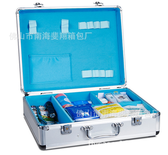 厂家直销生产铝合金医药箱 医疗箱 出诊箱 手提急救箱 量大从优