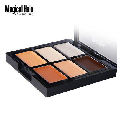 Foreign trade makeup Magical Halo six color solid foundation cream 3D