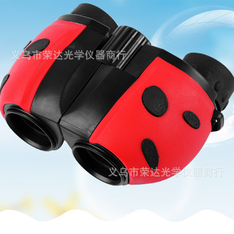 博视乐8*22甲壳虫小保罗成人双筒高清儿童望远镜便携式旅游演唱会