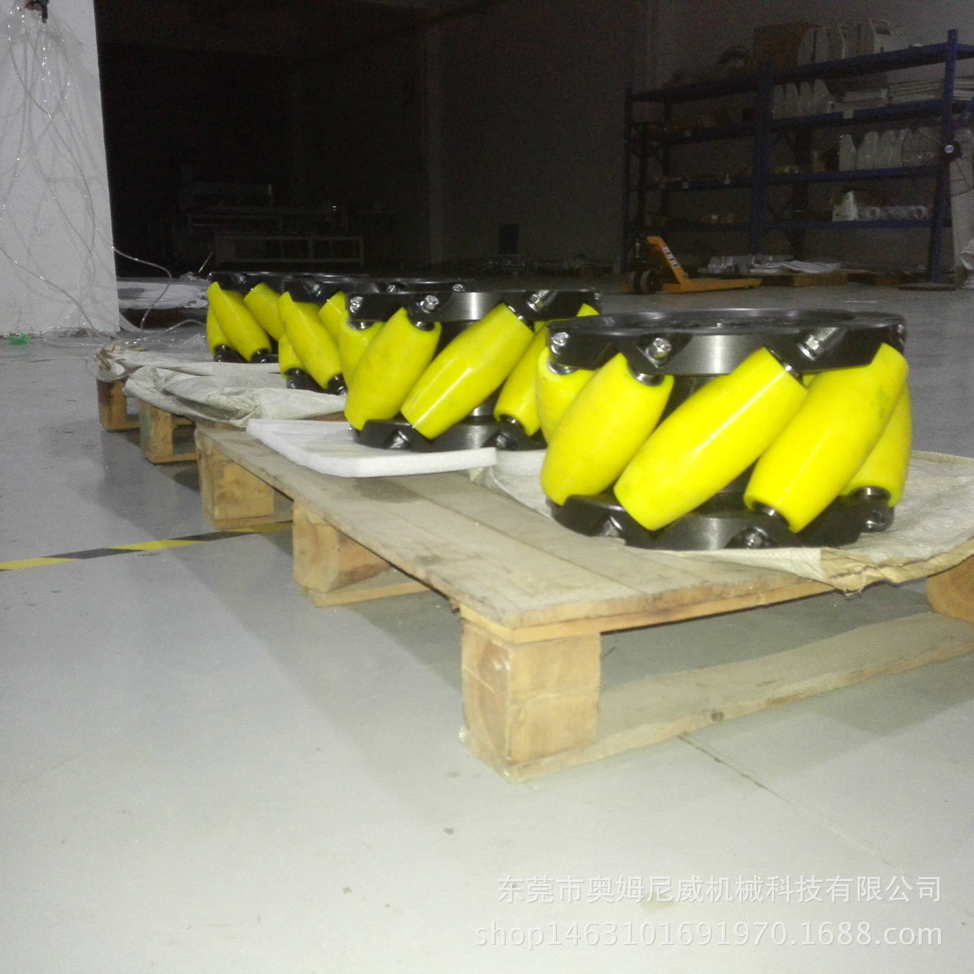 14英寸355mmAGV全向轮/麦克纳姆轮(负载4500公斤/套)移动转运