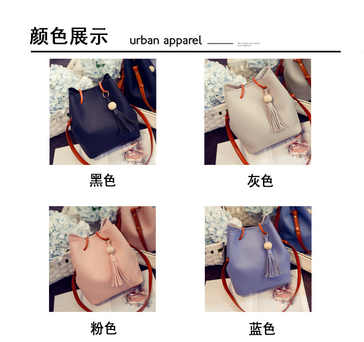 New Fashion Tassel Mother And Child Bag display picture 2