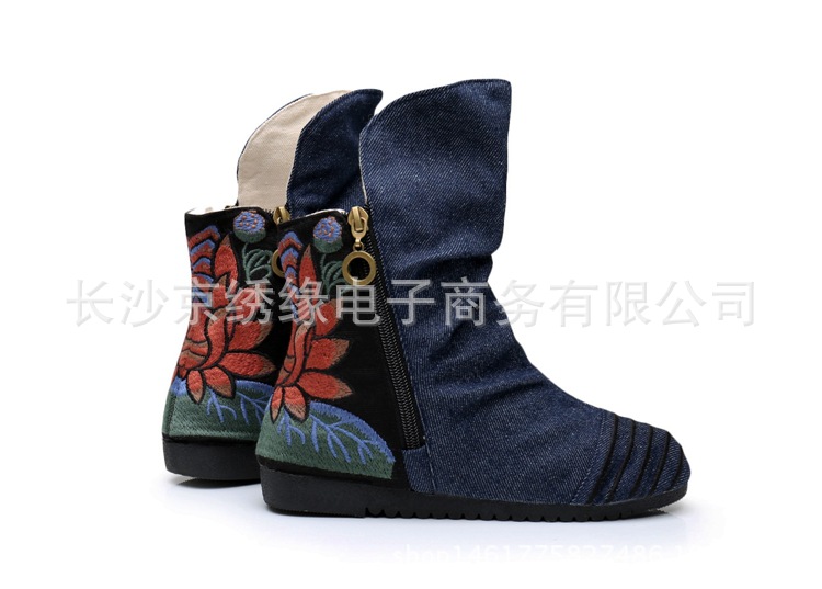 Bottes femme  BEIJING en Tissu de coton - Ref 3355527 Image 24