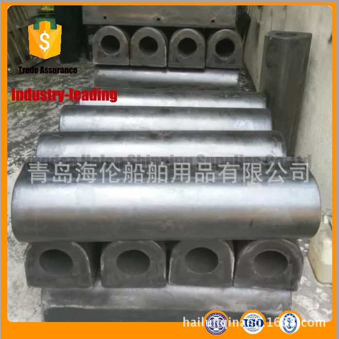 圆筒形防撞护舷 拱型橡胶护舷靠垫 码头防撞护舷条
