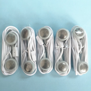 With machine headset flat fruit King headset MP3 flat ear mobile phone gift headset special offer good quality headset