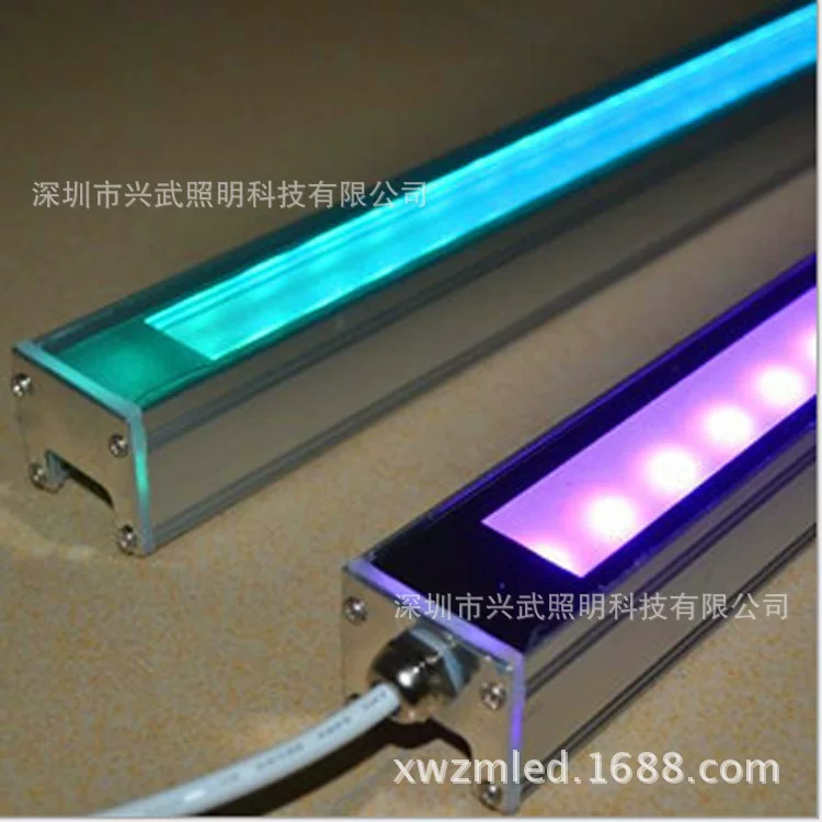 Цветная световая линия LED Phantom жесткий световой строп цифровая трубка контур RGB512 внешнее управление световая панель низкое напряжение 12В