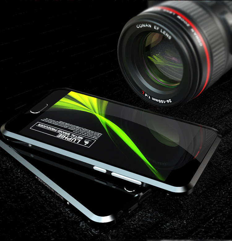 Luphie Blade Sword Slim Light Aluminum Bumper Metal Shell Case for MEIZU MX6