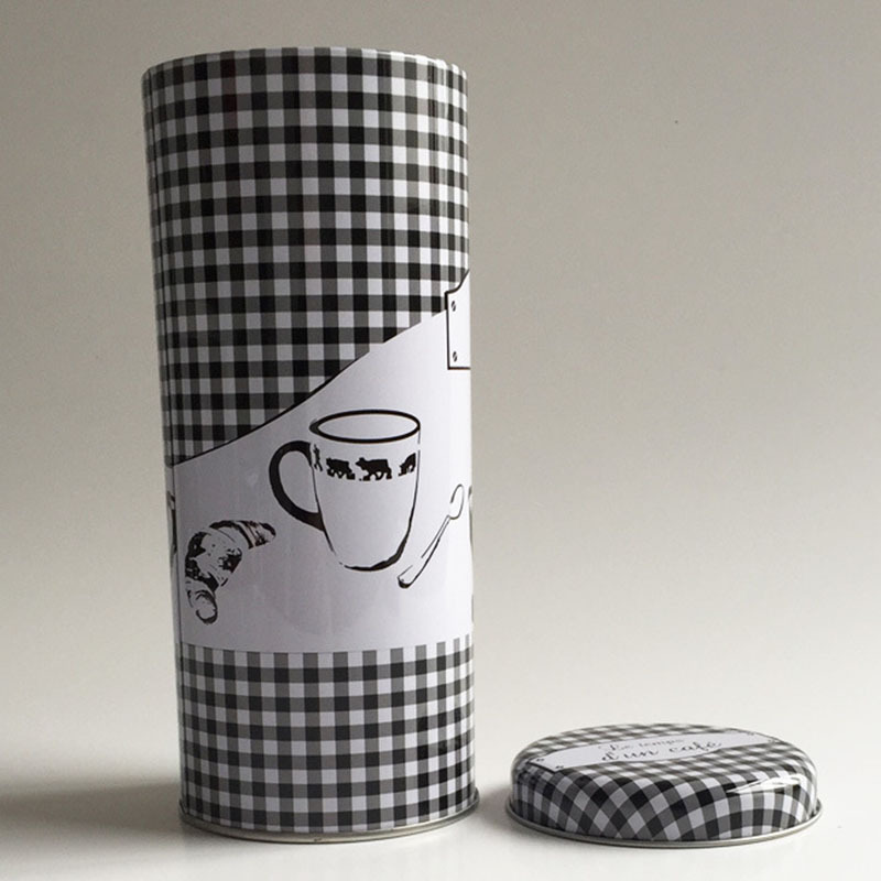 茶叶罐小号茶盒茶罐金属迷你便携马口铁茶叶小罐大红袍岩茶小泡罐