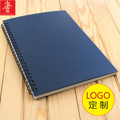 customized coil notebook Loose-leaf Spiral Book A5 Notepad 16K Office Stationery 32K Kraft cover