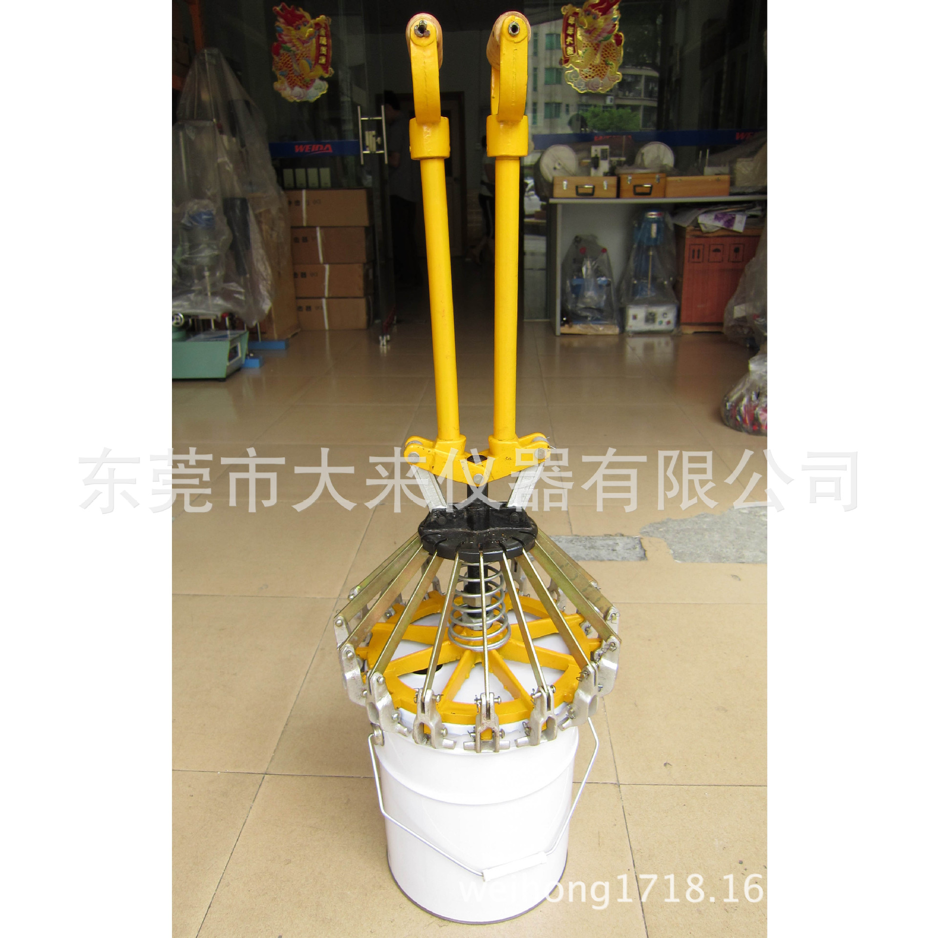 5L涂料桶封口钳,方便桶,压盖器,花篮桶盖子直径200mm,经久耐用